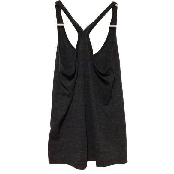 District Gray "Squash The Hate" Tank Top Women’s Size Small Casual Graphic Shirt - Picture 2 of 4